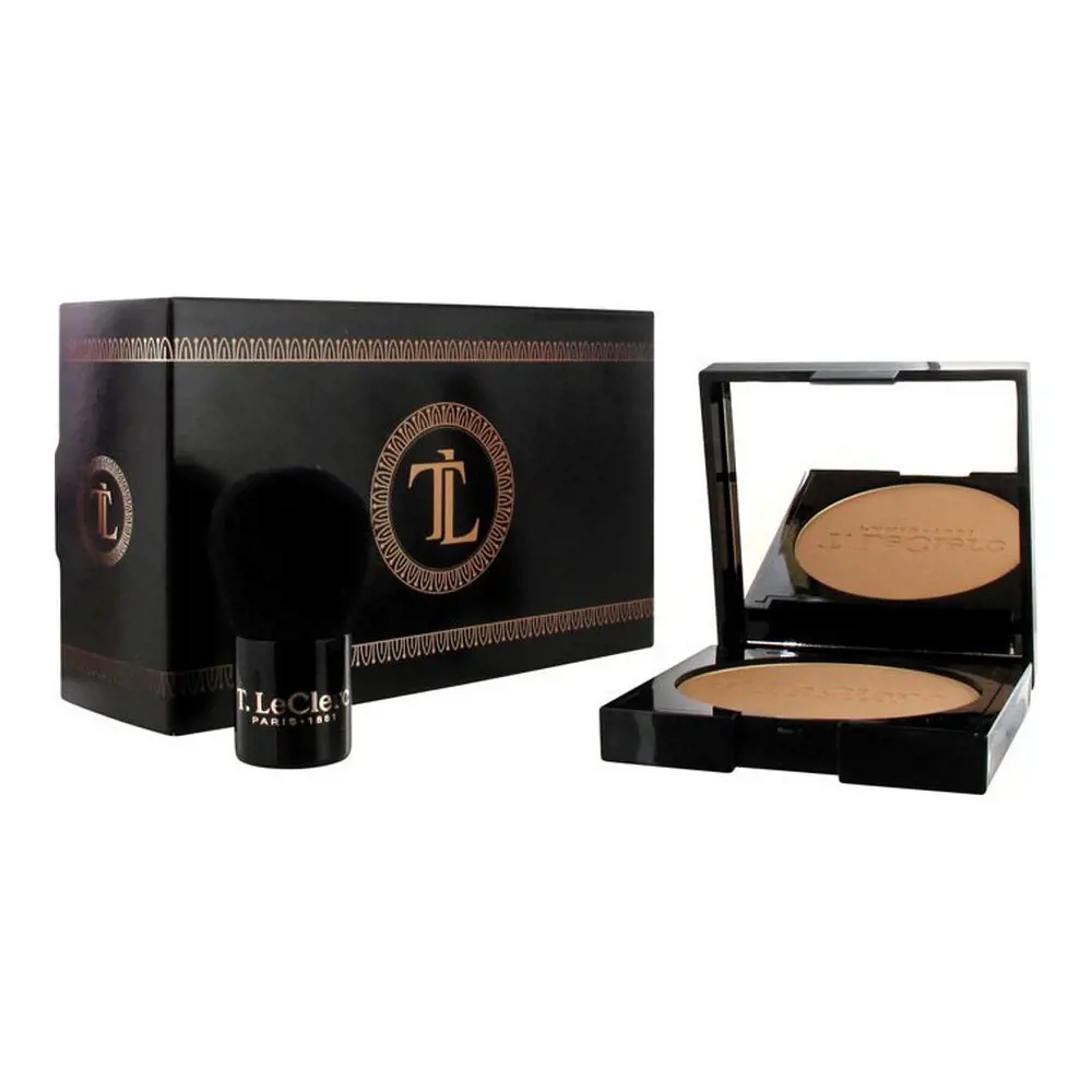 LECLERC COFFRET POUDRE CANELE KABUKI 10G