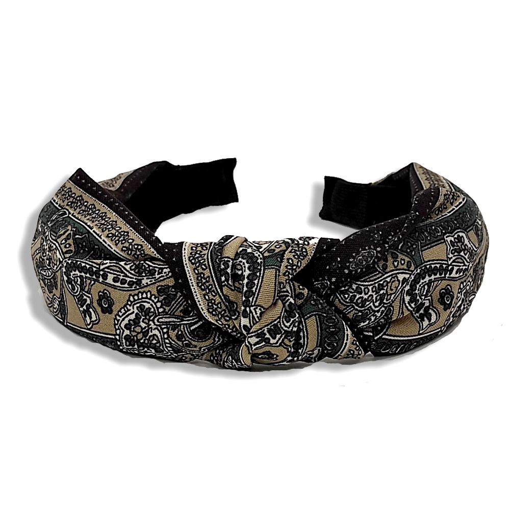 ARABAN BANDA NUDO ESTAMPADA