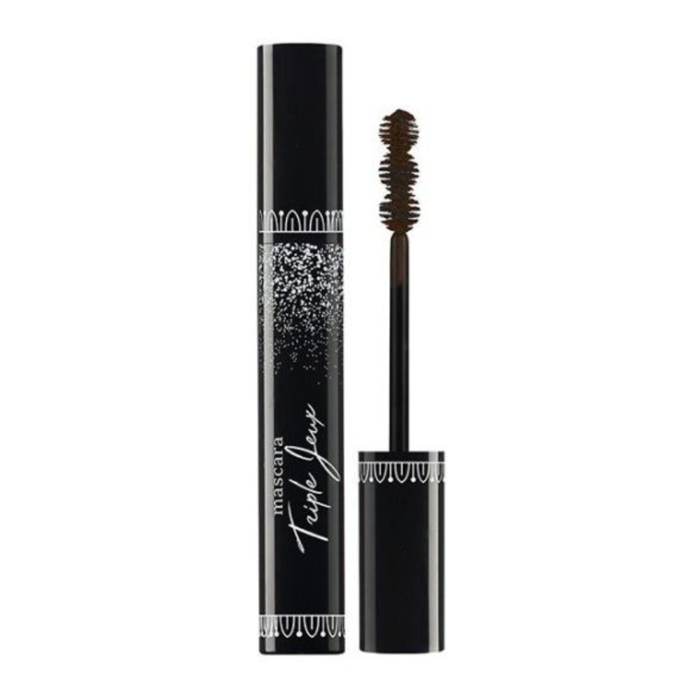 LECLERC MASCARA TRIPLE JEUX BRUN