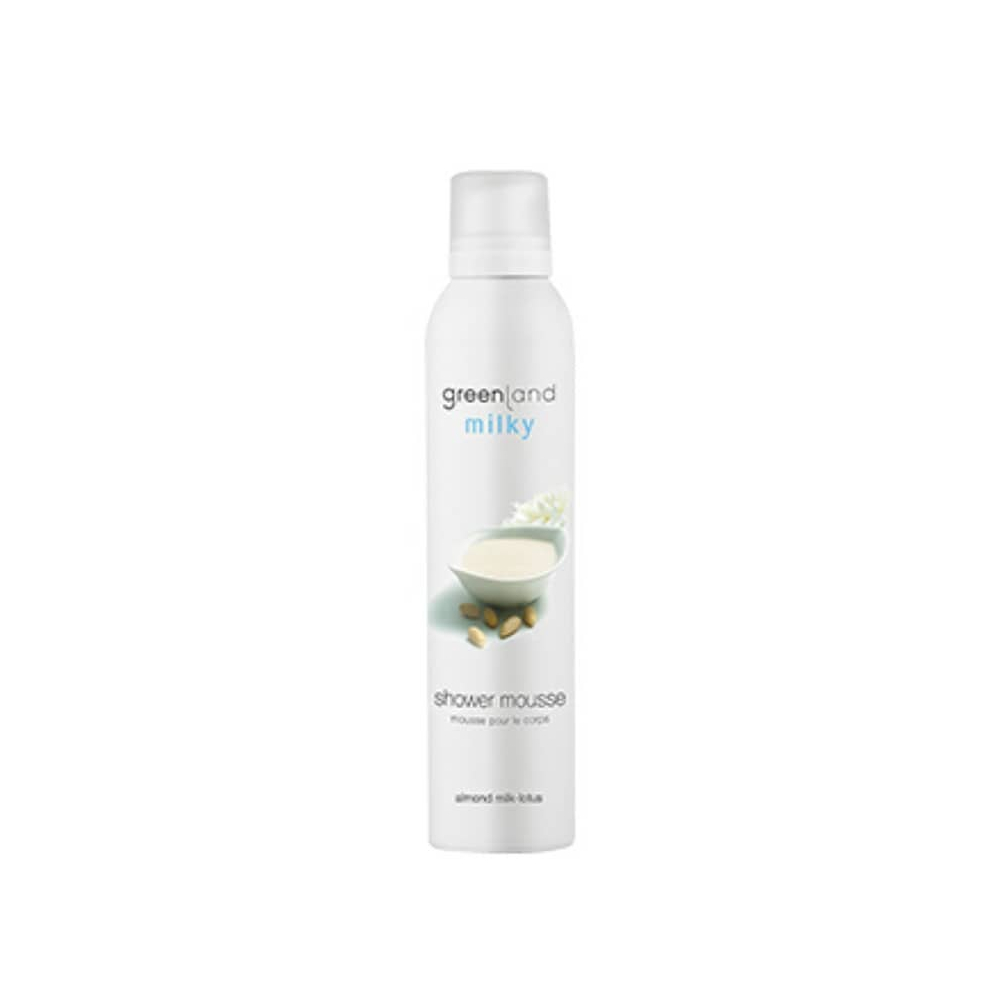 GREENLAND SHOWER MOUSSE ALMOND MILK 200