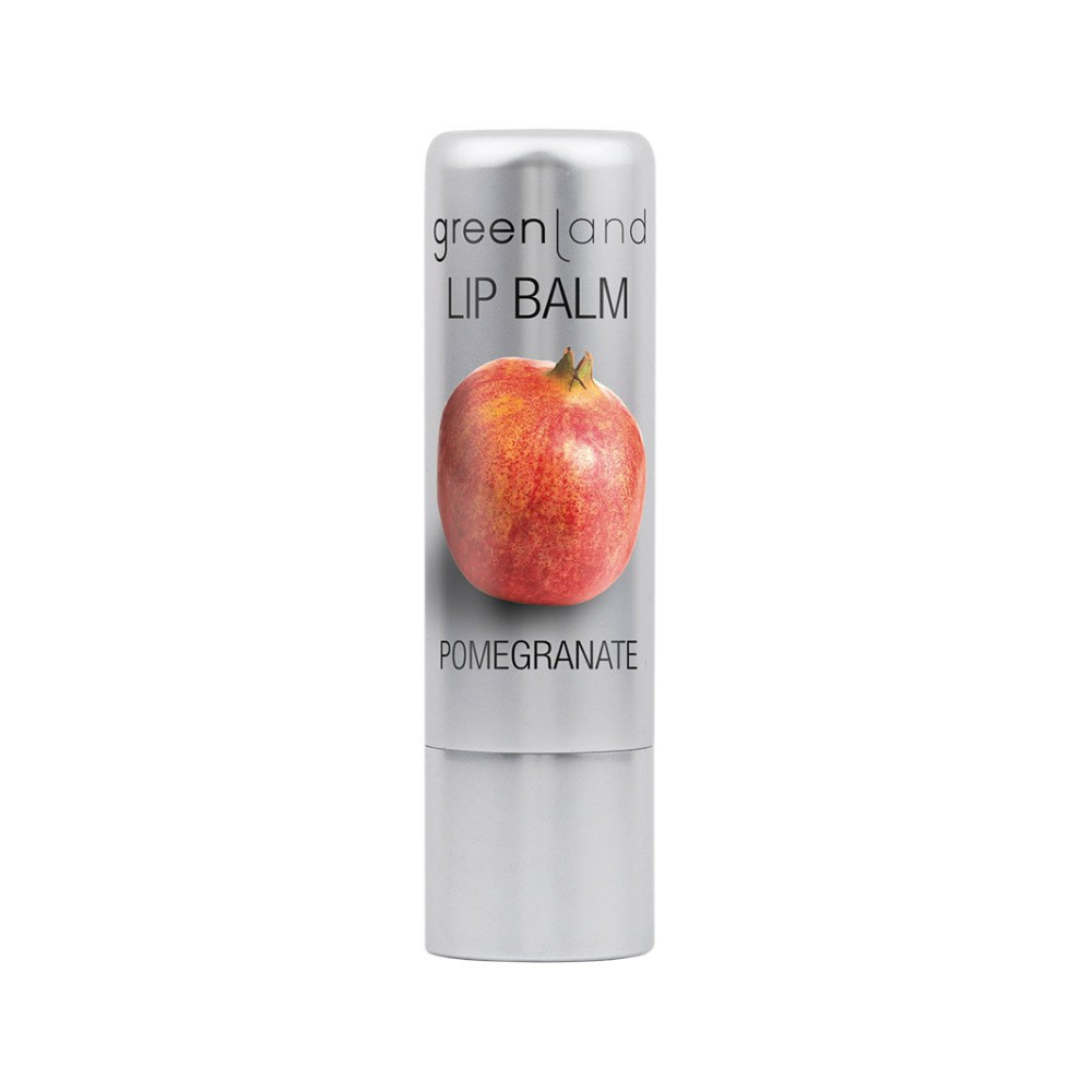 GREENLAND LIPBALM ALU.STICK POMEGRANATE