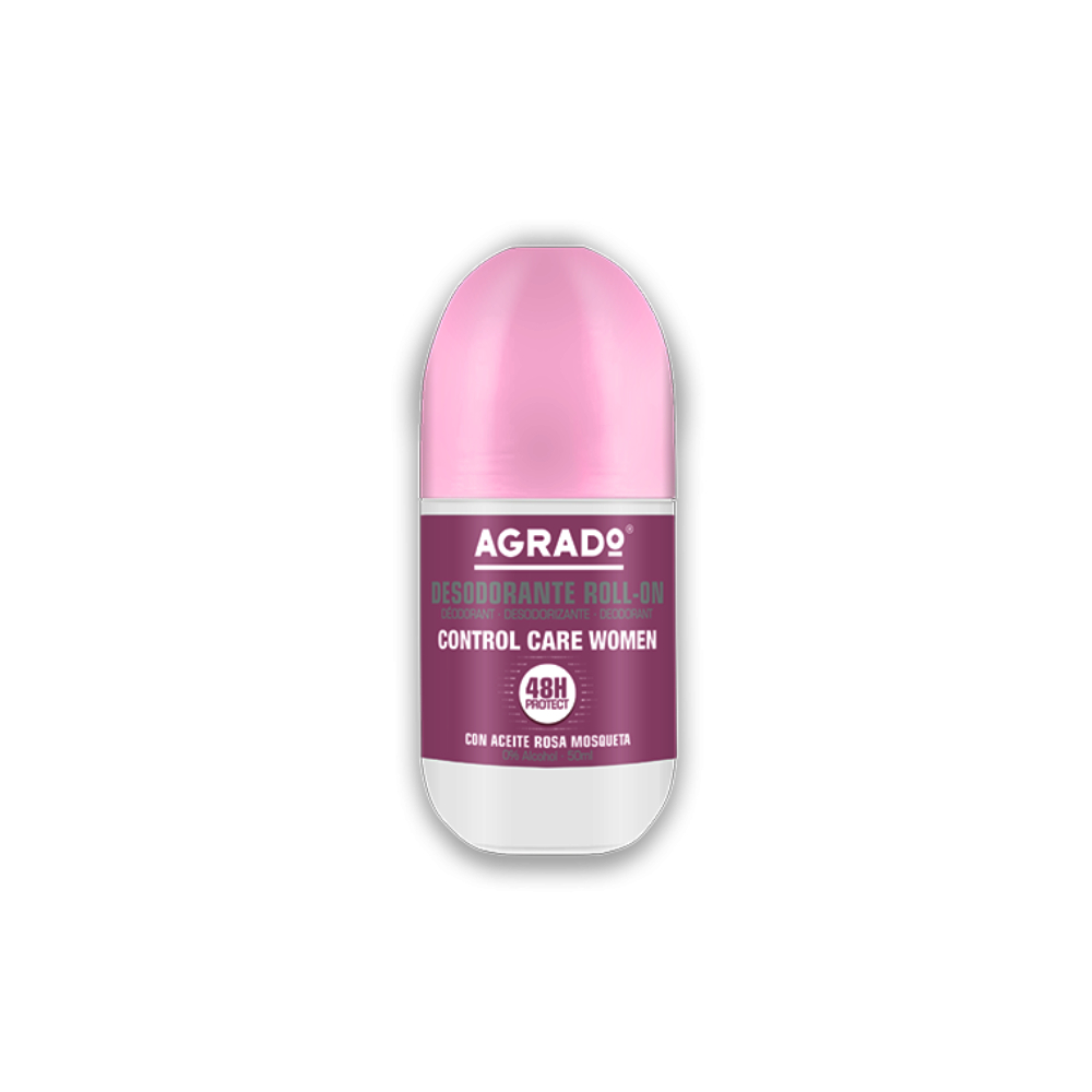 AGRADO DESODORANTE ROLL ON ROSA MOSQUETA