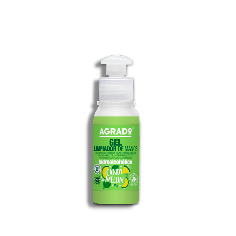 AGRADO GEL HIGIENIZANTE MANOS MELON 80