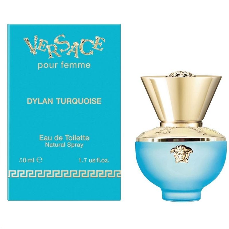 VERSACE DYLAN TURQUOISE FEME 50 VP EDT