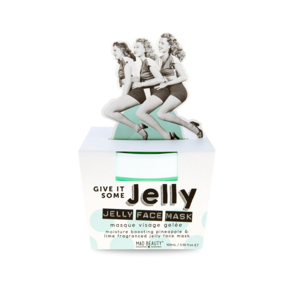 MAD BEAUTY JELLY FACE MASK PINEAPPLE&LIM