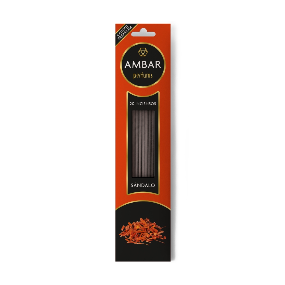 AMBAR INCIENSO SANDALO 20 VARILLAS
