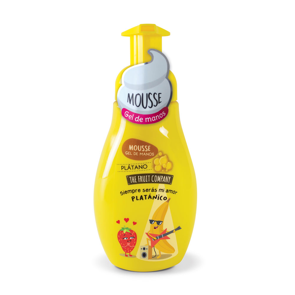 THE FRUIT COMPANY GEL MOUSSE PLATANO 250