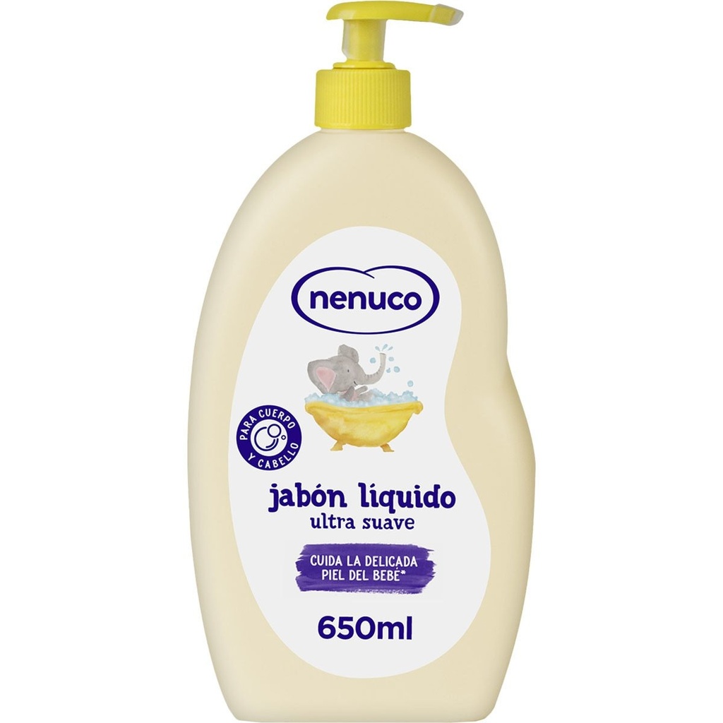 NENUCO JABON LIQUIDO ULTRA SUAVE 650