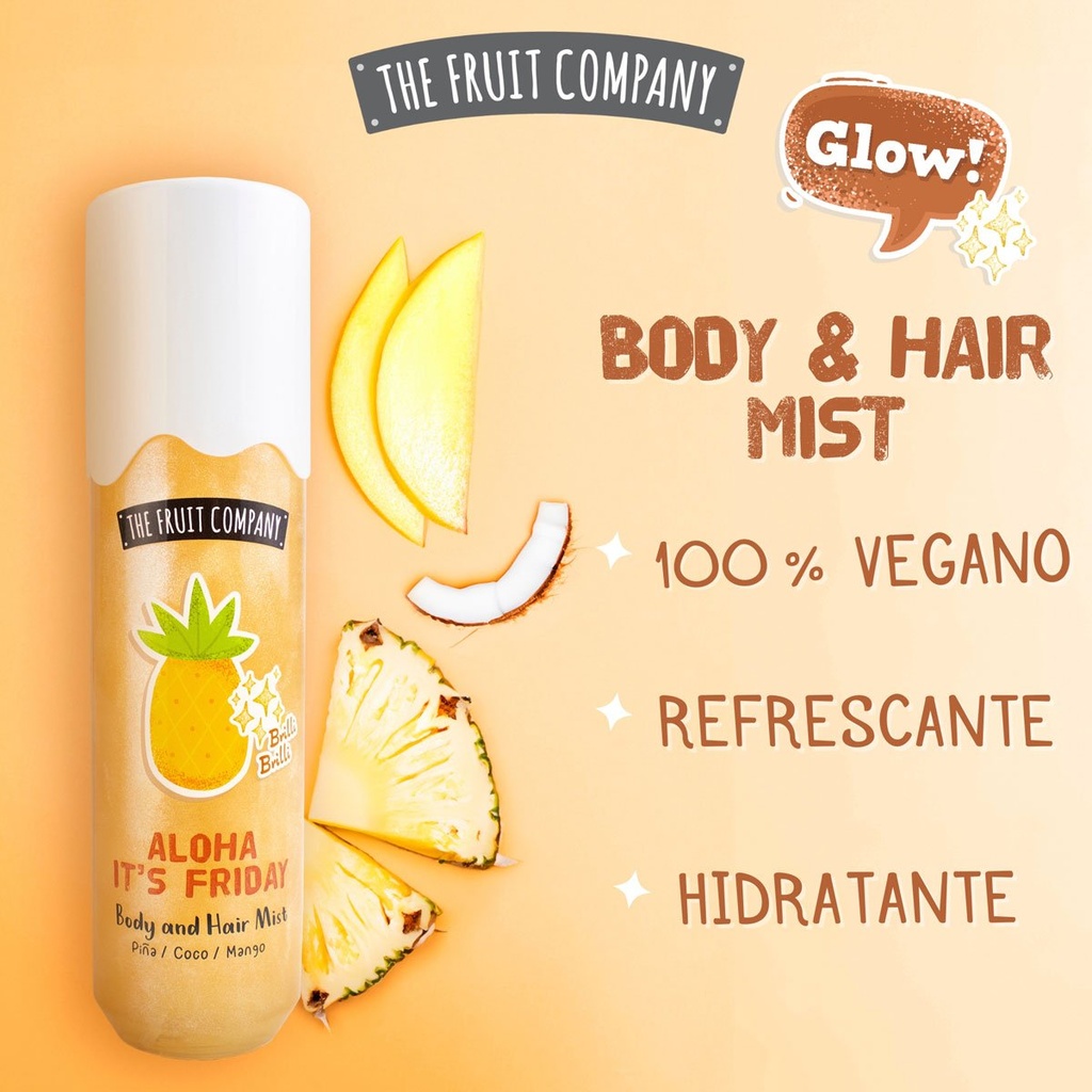 THE FRUIT COMPANY HAIR&BODY MIST ALOHA