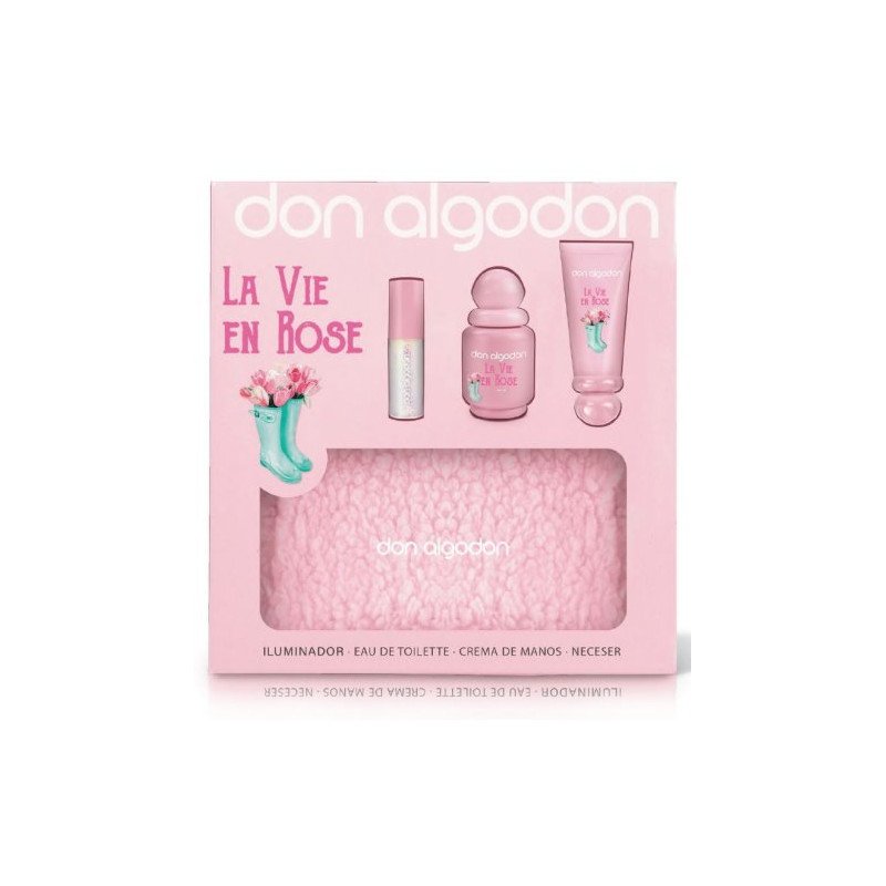 DON ALGODON LA VIE EN ROSE SET