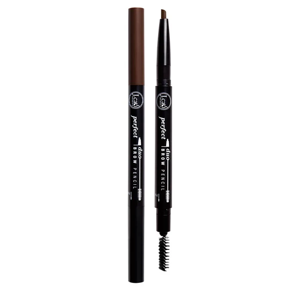 JCAT PERFECT BROW DUO PENCIL DARK BROWN