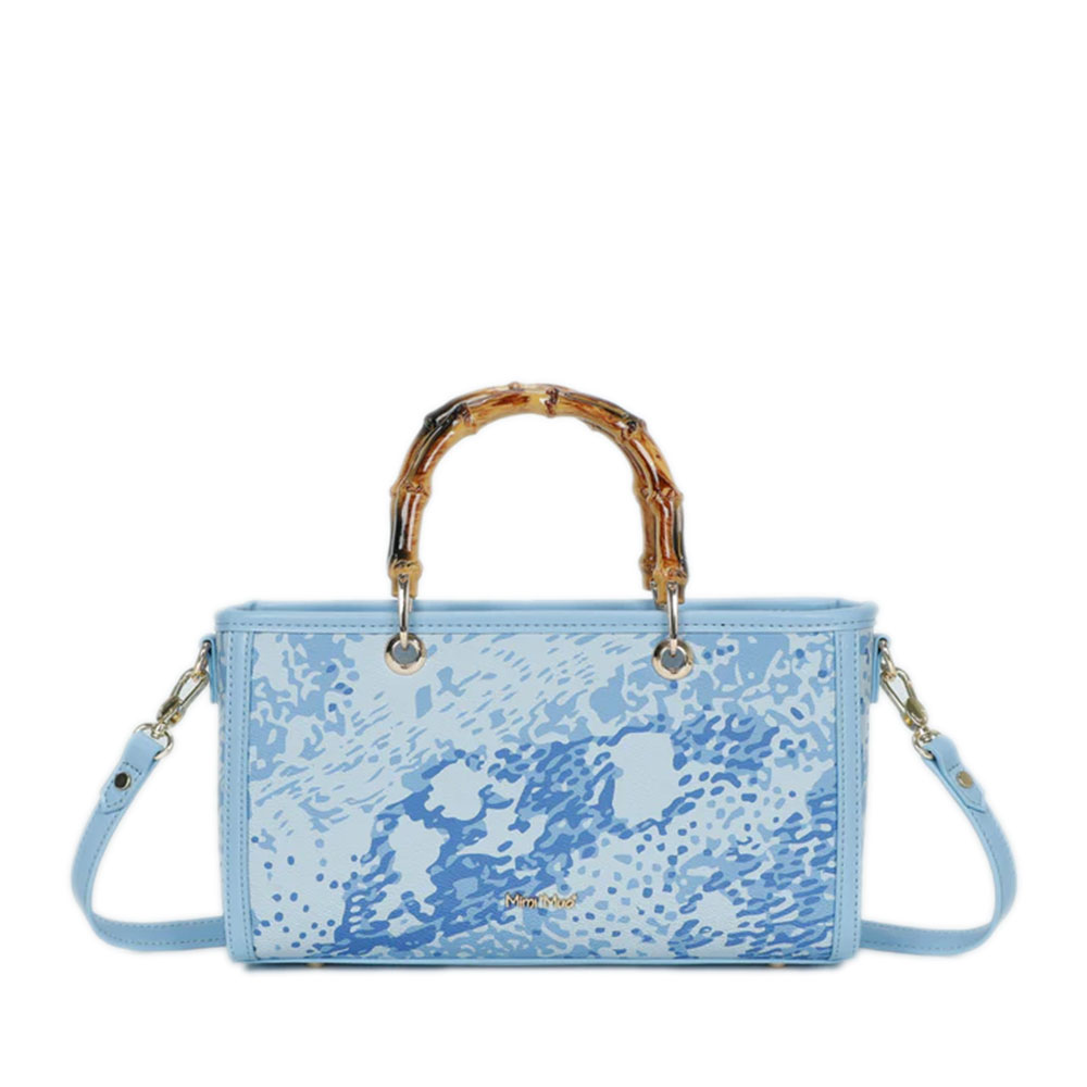 MIMI-MUA BORSA BAGUETTE STAMPA ANIMAL AZ