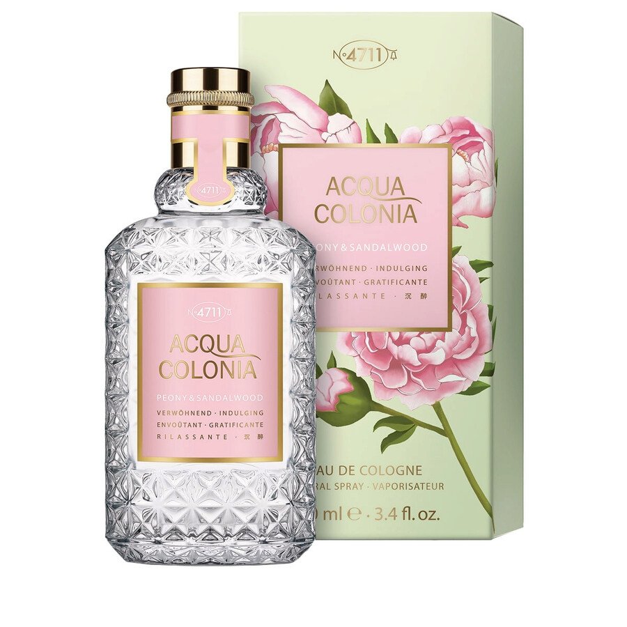 4711 100ml ACQUA PEONY&SANDALWOOD, Eau De Cologne, Natural Spray