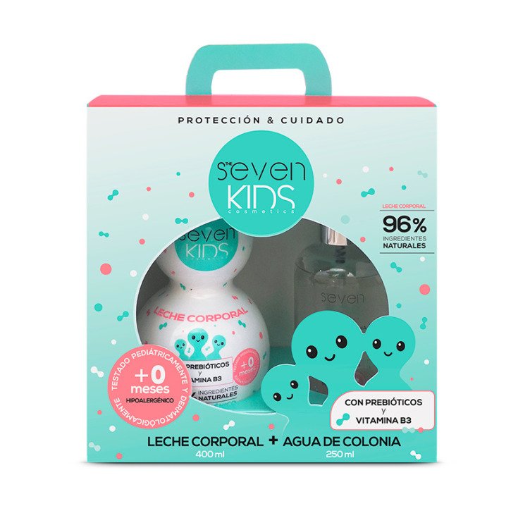 SEVEN KIDS AG.COLONIA 250+LECHE CORPORAL