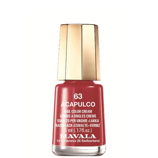 MAVALA LACA DE UÑAS Nº 63 ACAPULCO