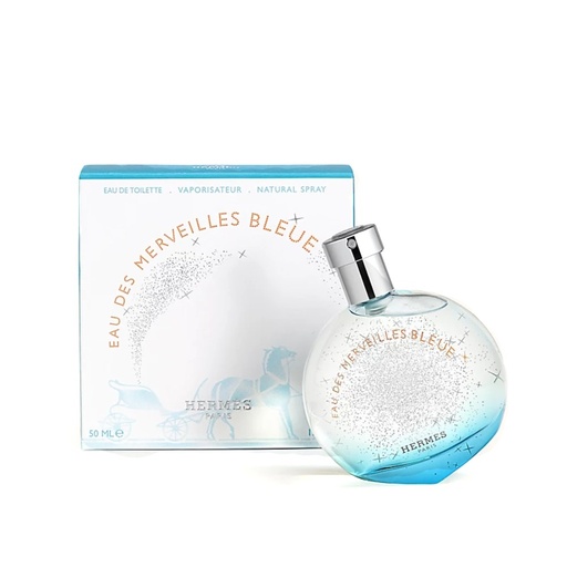 HERMES EAU DES MERVEILLES BLEUE 50 ML VP