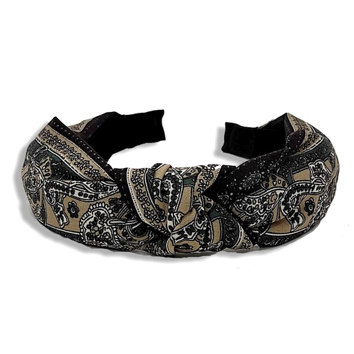 ARABAN BANDA NUDO ESTAMPADA