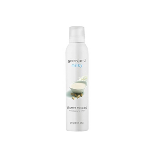 GREENLAND SHOWER MOUSSE ALMOND MILK 200