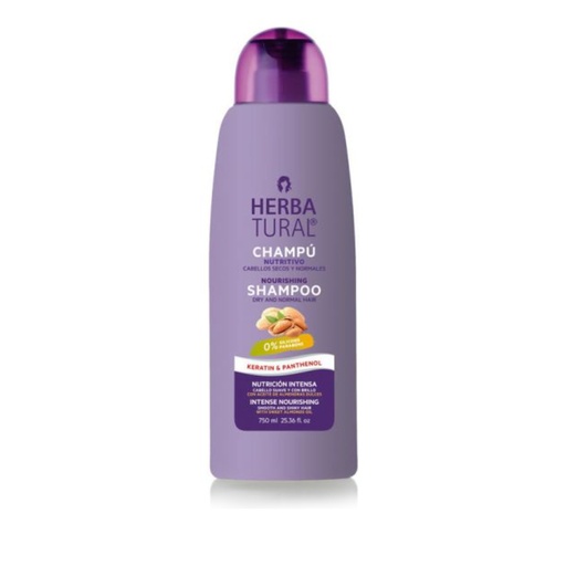 HERBATURAL CHAMPU NUTRITIVO KERATINA 750