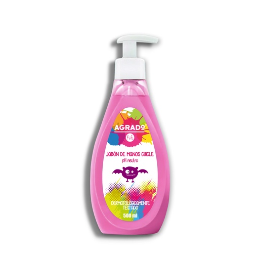 AGRADO JABON DE MANOS CHICLE 500 ML