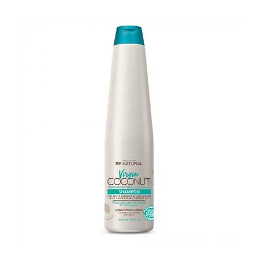 BE NATURAL VIRGIN COCONUT CHAMPU 350