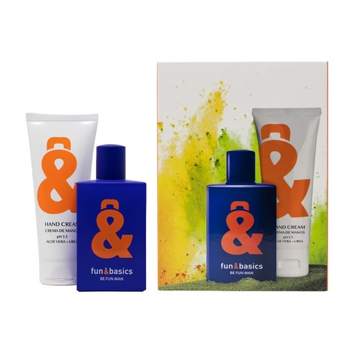 FUN&BASICS BE FUN MEN EDP 100+CREMA MANO