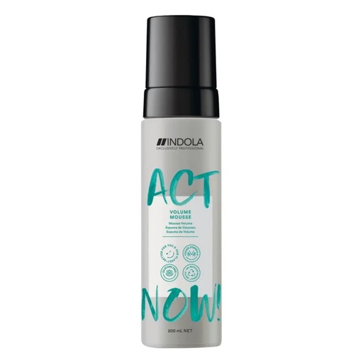 INDOLA ACT NOW ESPUMA VOLUMEN NO AEROSOL