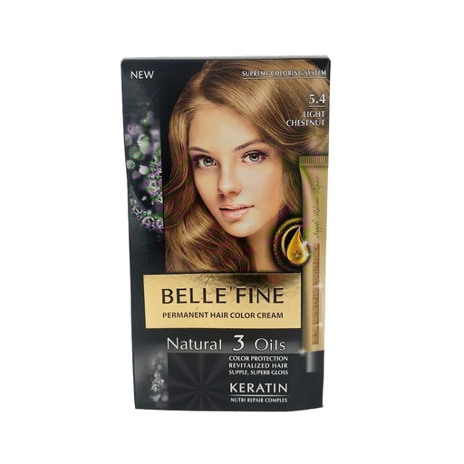 BELLEFINE TINTE 5.4 CASTAÑO CLARO