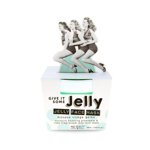 MAD BEAUTY JELLY FACE MASK PINEAPPLE&LIM