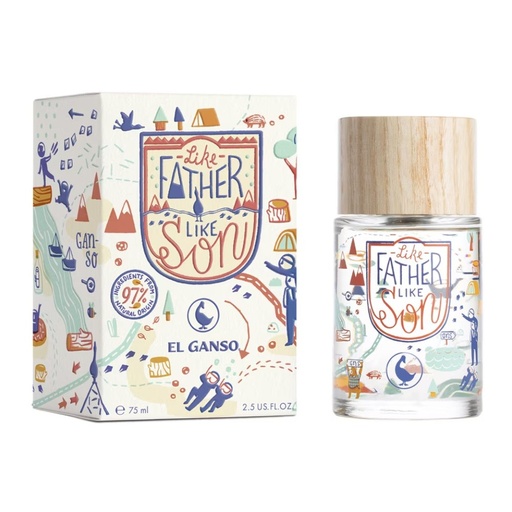 EL GANSO LIKE FATHER LIKE 75 VAPO EDT