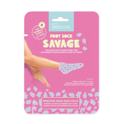 IDC INST.EXFOLIATING PRINTED FOOT MASK