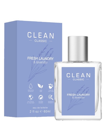 CLEAN FRESH LAUNDRY&LAVENDER EDT SPRAY60