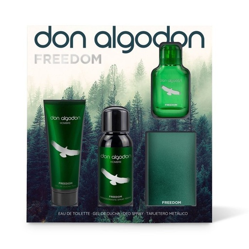 DON ALGODON HOMBRE FREEDOM 30+G+TARJETER