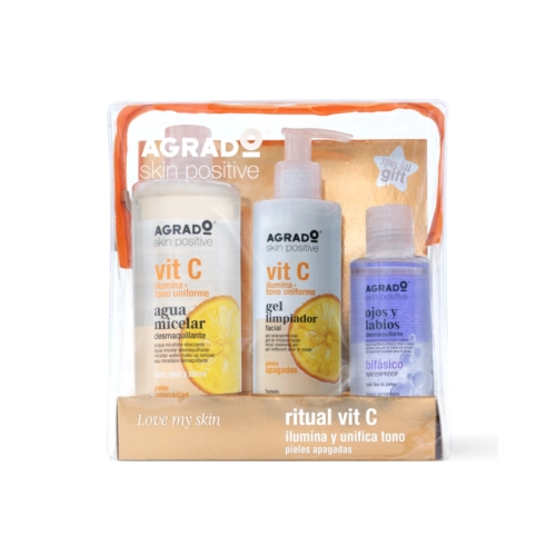 AGRADO NECESER LIMPIADOR FACIAL VIT C